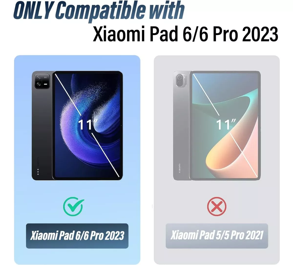 FUNDA TECLADO ESPAÑOL Y TOUCHPAD TABLET XIAOMI PAD 6 (2023) - 2