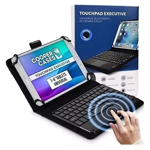 FUNDA CON TECLADO + TOUCHPAD + LÁMINA LENOVO TAB P11 TB-J606 - 1