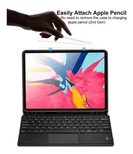FUNDA CON TECLADO ESPAÑOL + TOUCHPAD IPAD PRO 11 2018/2020 - 3