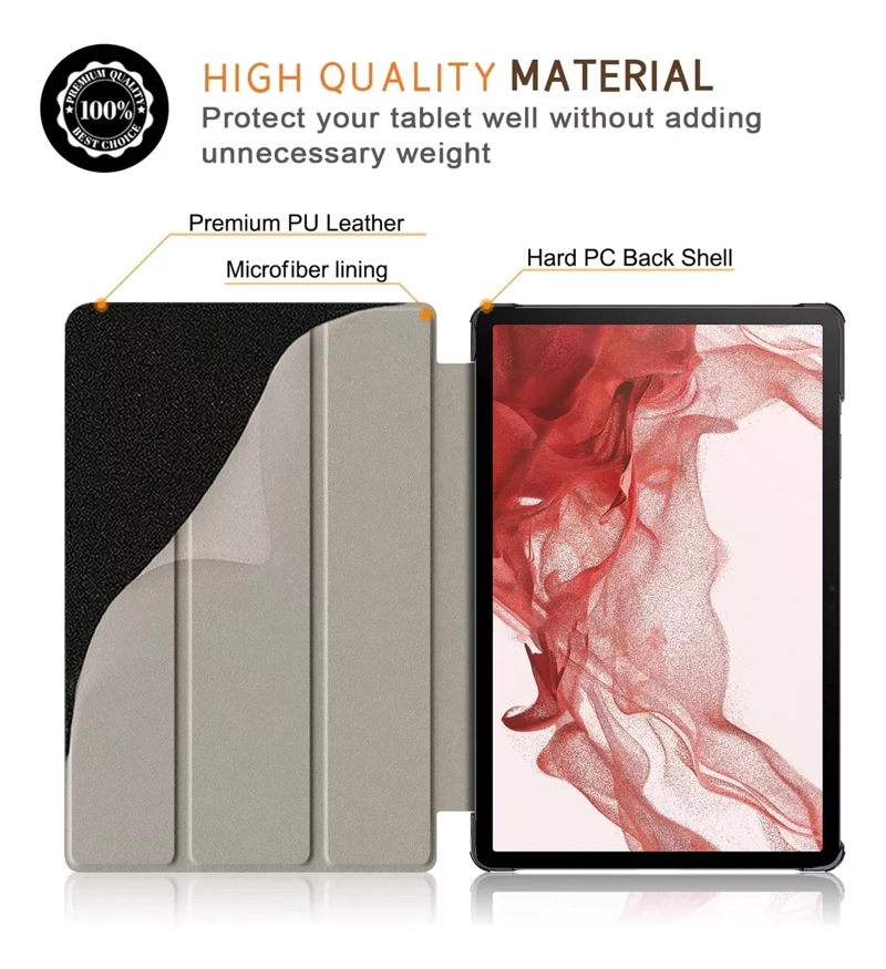 CARCASA FUNDA SMART COVER PARA GALAXY TAB S9 11´ SM-X710 - 5