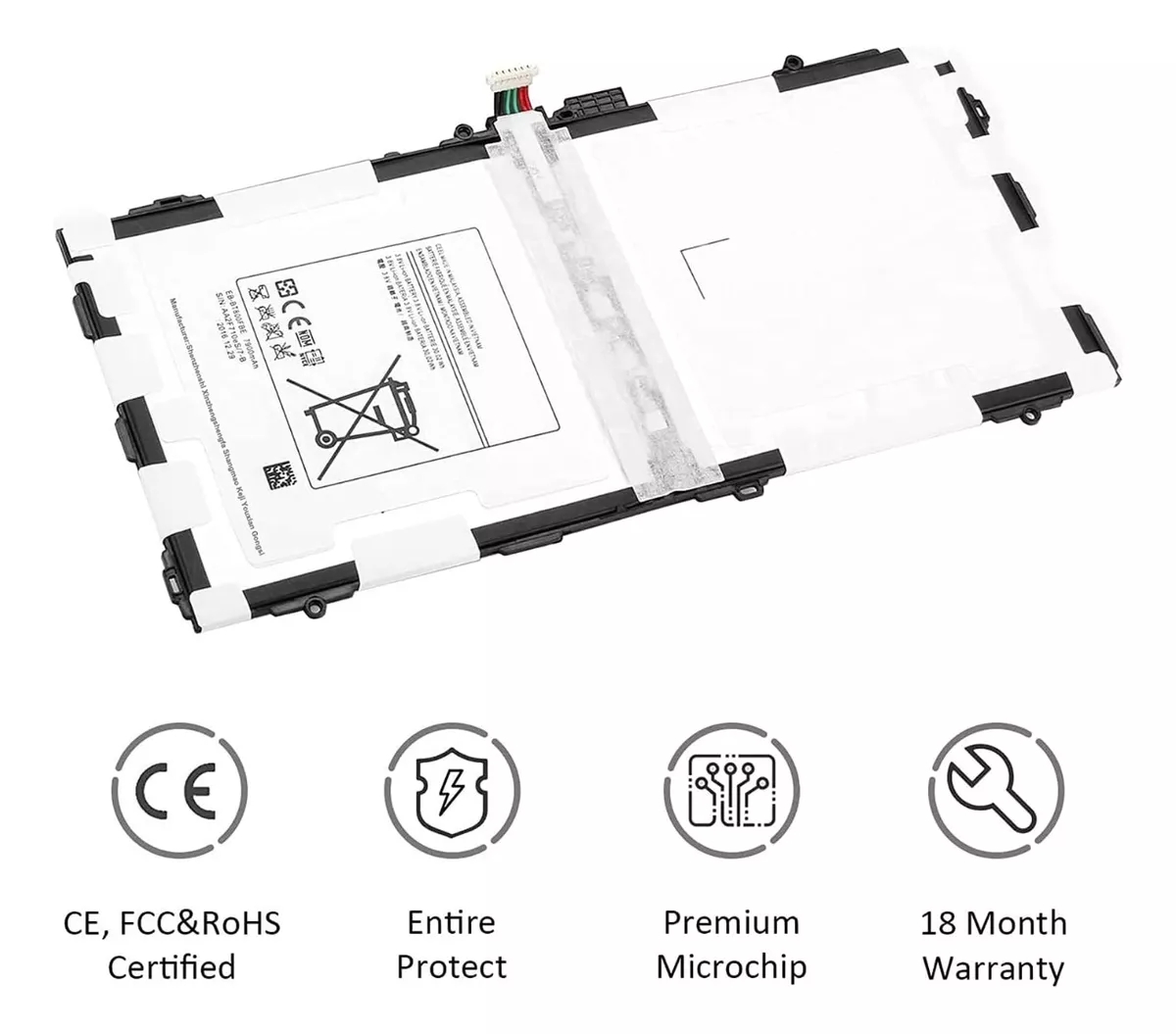 BATERIA PARA SAMSUNG GALAXY TAB S 10.5 SM-T800 SM-T801 T805 - 3