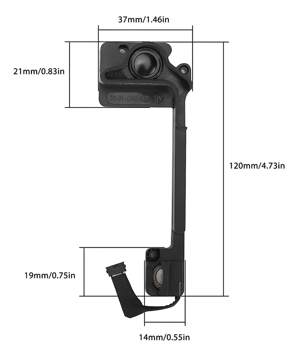 KIT PARLANTES ALTAVOZ PARA MACBOOK PRO RETINA 13 / A1502 - 3