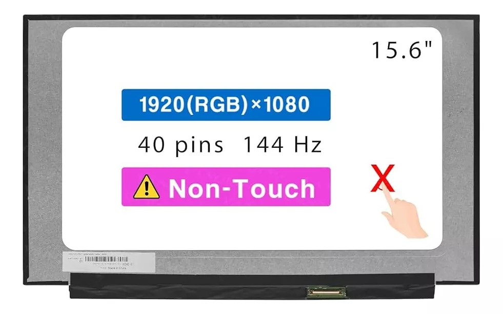 PANTALLA NOTEBOOK ACER NITRO AN515-54 (FULL HD) 144HZ NUEVA - 1
