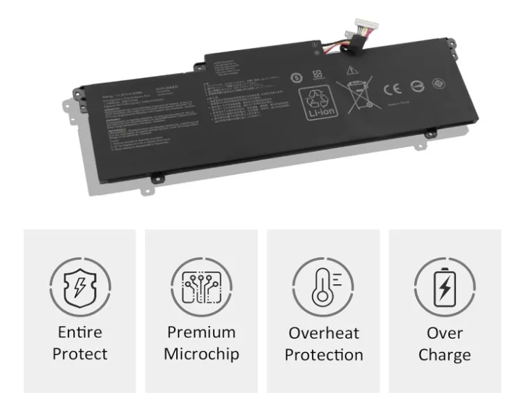 BATERIA (C31N1914) PARA ASUS ZENBOOK 14 UX435 SERIES NUEVA - 5