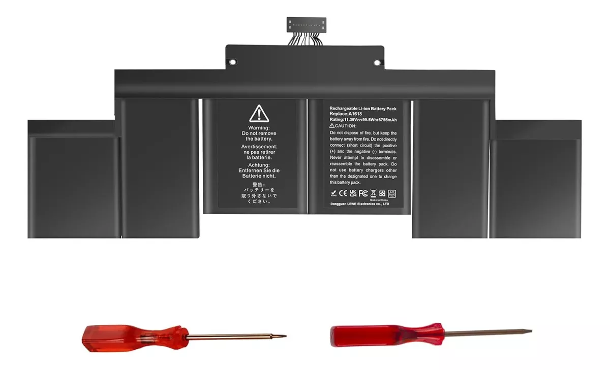 BATERÍA A1494 A1618 PARA MACBOOK PRO RETINA 15 A1398 NUEVA - 1