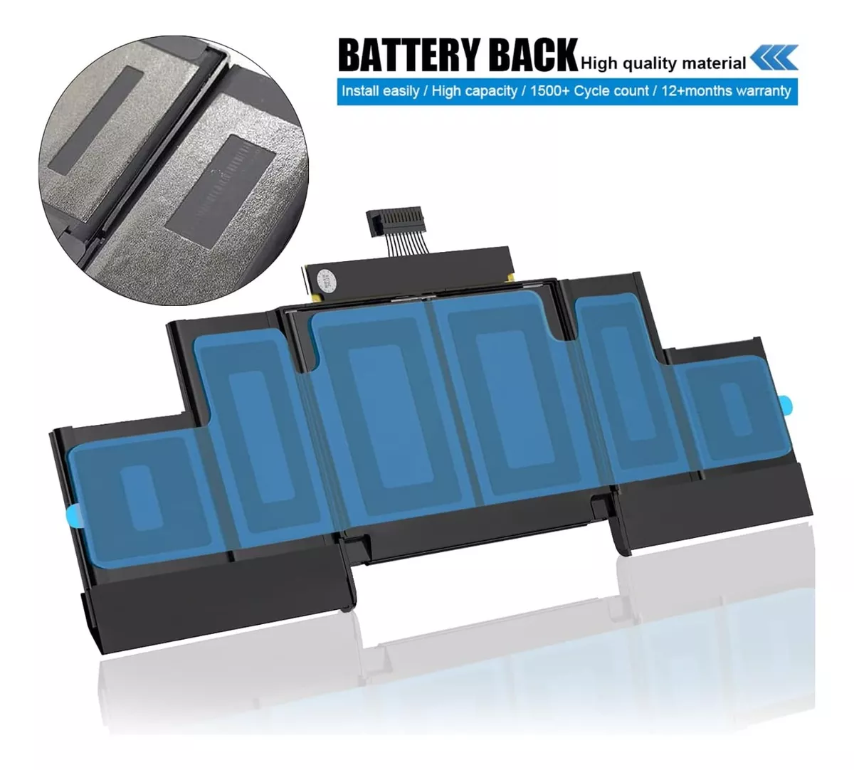 BATERÍA A1494 A1618 PARA MACBOOK PRO RETINA 15 A1398 NUEVA - 3
