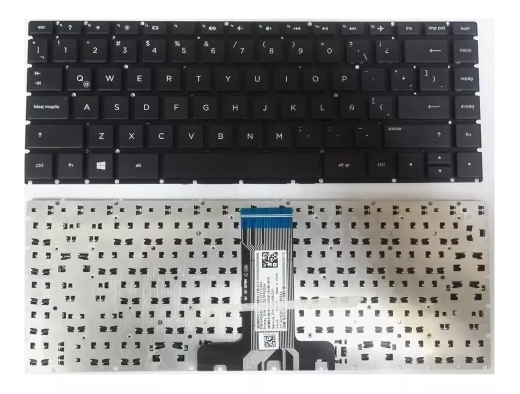 TECLADO NOTEBOOK HP 14-BS X360 14-BA 14-BA001LA 14-BA002LA - 1