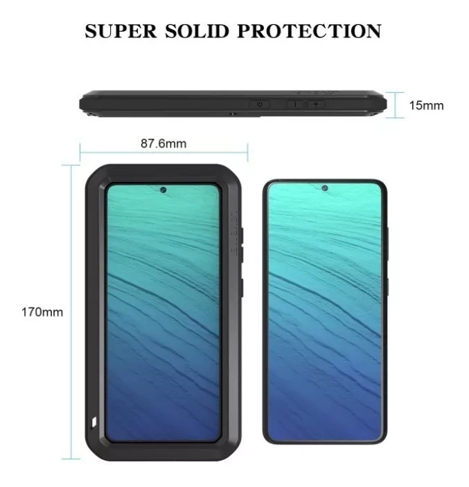 CARCASA SAMSUNG S20 LOVE MEI BLINDADA ANTIGOLPES MUNDO TEC - 5