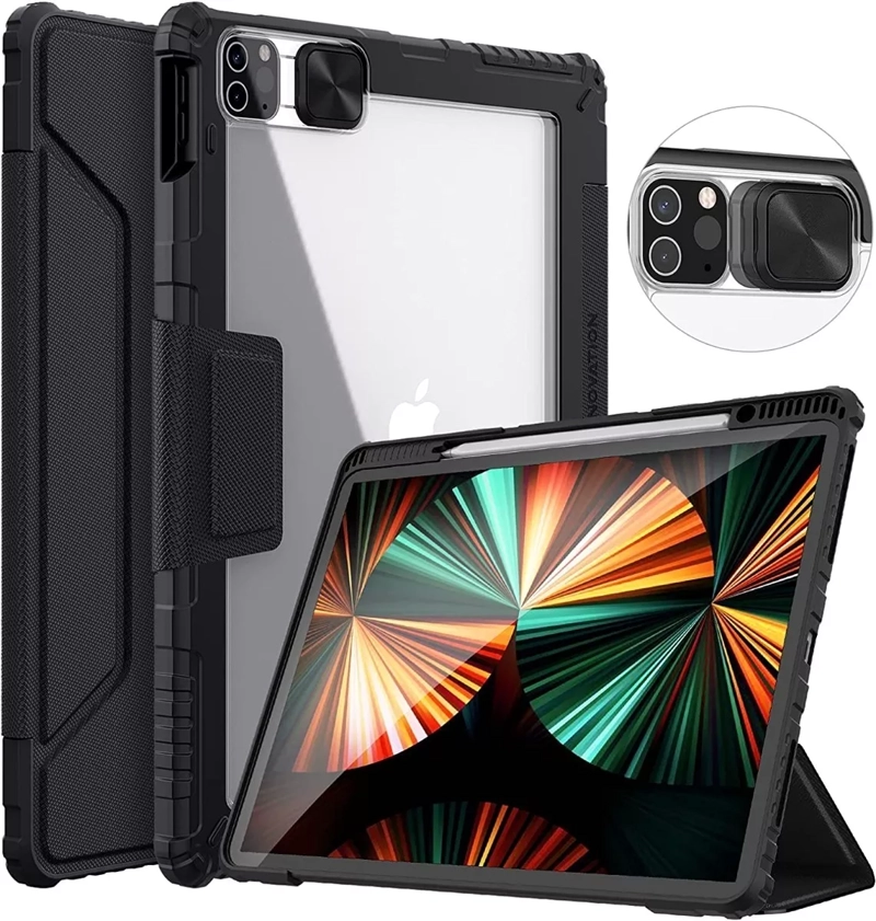 KIT NILLKIN CARCASA REFORZADA IPAD PRO 11 M2 4a GEN + LAMINA