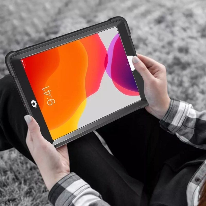 FUNDA CARCASA ANTIGOLPES PARA IPAD 10.2 8VA GENERACION - 5
