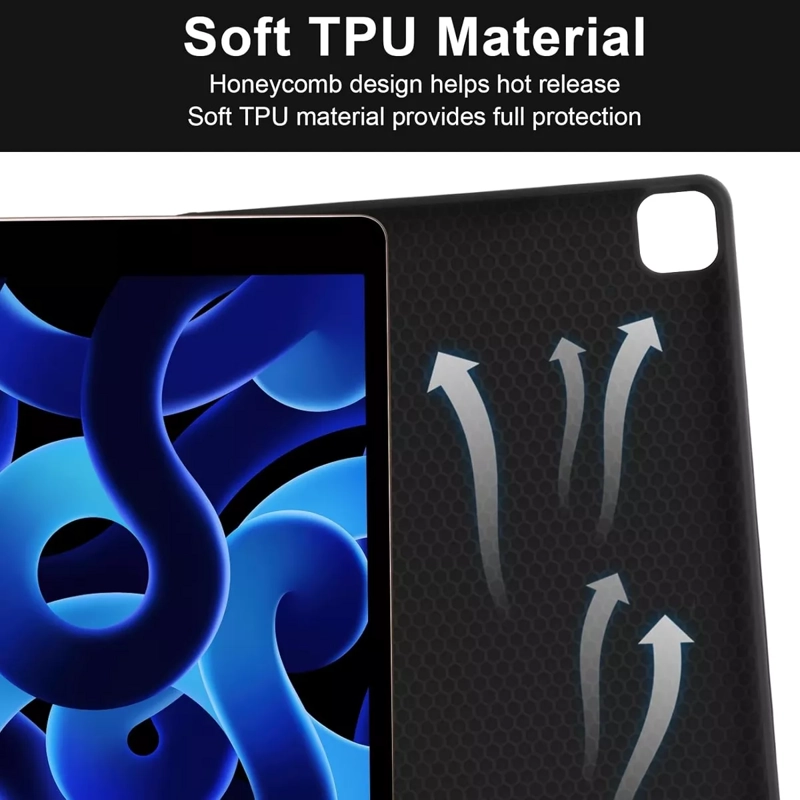 FUNDA TECLADO ESPAÑOL + TOUCHPAD PARA IPAD AIR 5 M1 2022 - 5