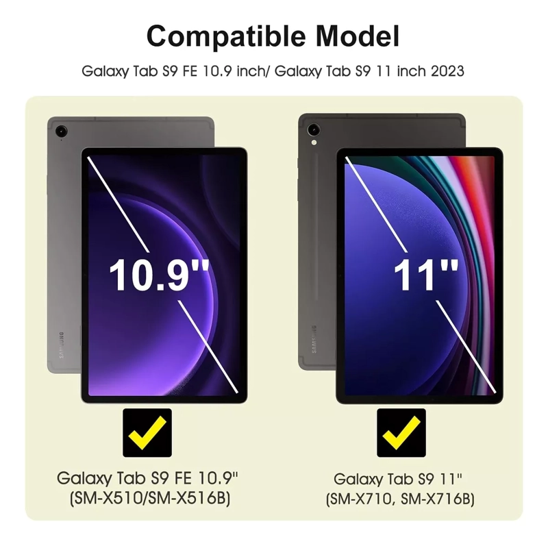 LAMINA VIDRIO PARA SAMSUNG GALAXY TAB S9 FE 10.9 2023 FIRME - 2