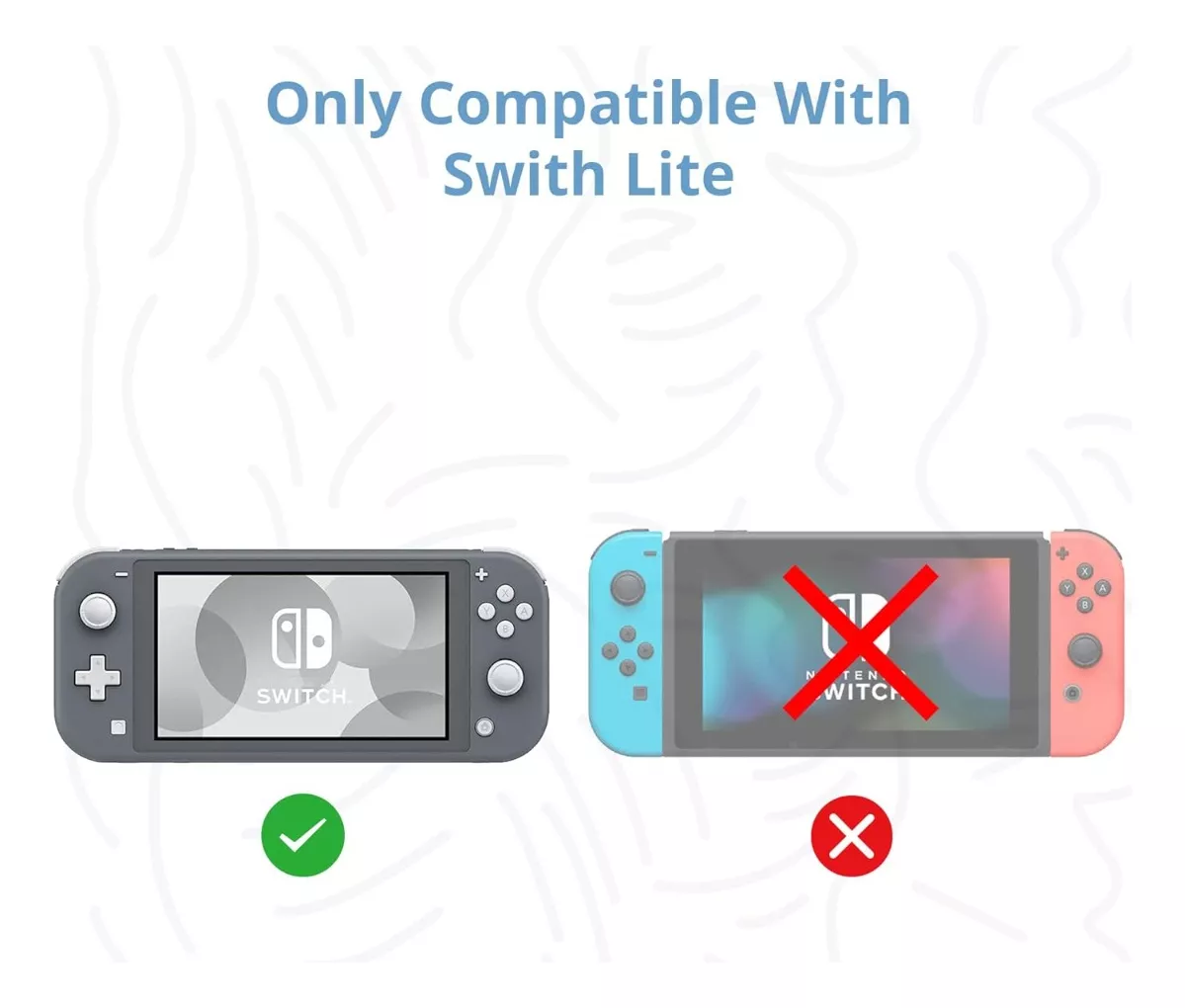 VIDRIO TÁCTIL REPUESTO PARA NINTENDO SWITCH LITE NUEVA - 4