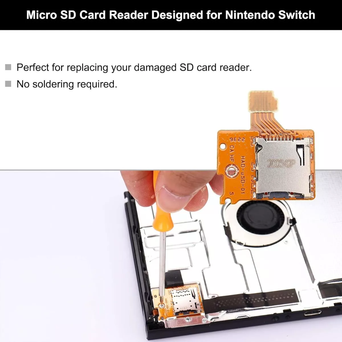 FLEX LECTOR MICRO SD REPUESTO PARA NINTENDO SWITCH NORMAL - 5