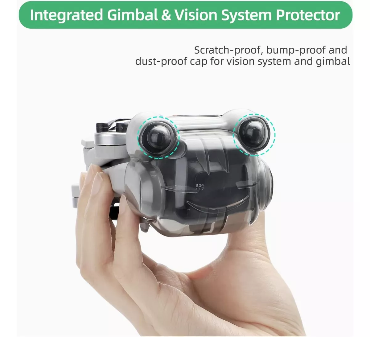 CUBRE LENTE PROTECTOR DE CÁMARA PARA DJI MAVIC 3 PRO FIRME - 5