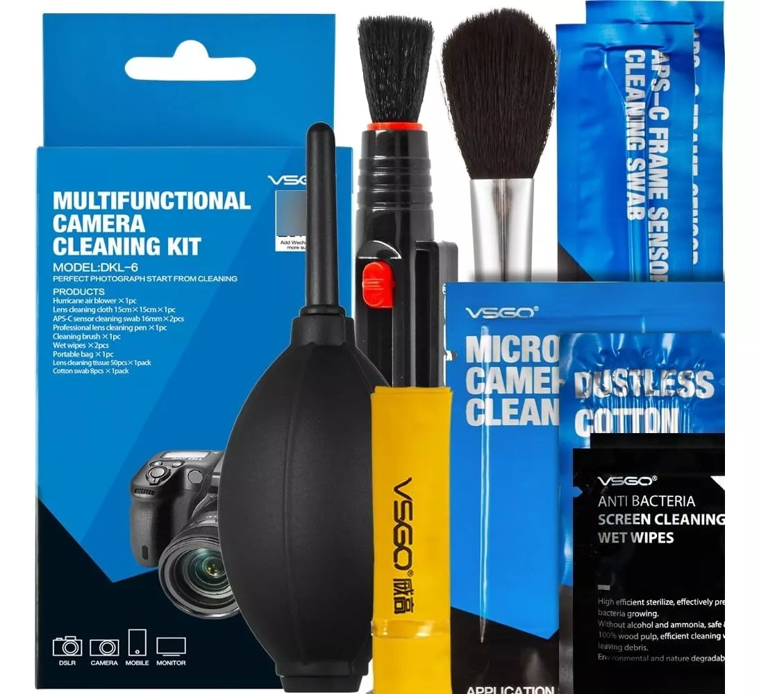 KIT DE LIMPIEZA VSGO PARA CÁMARAS APS-C - NIKON SONY CANON - 1
