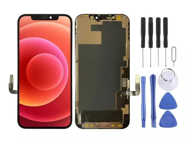 GENÉRICO PANTALLA PARA IPHONE 12 PRO GX CALIDAD ORIGINAL + KIT HERRAM