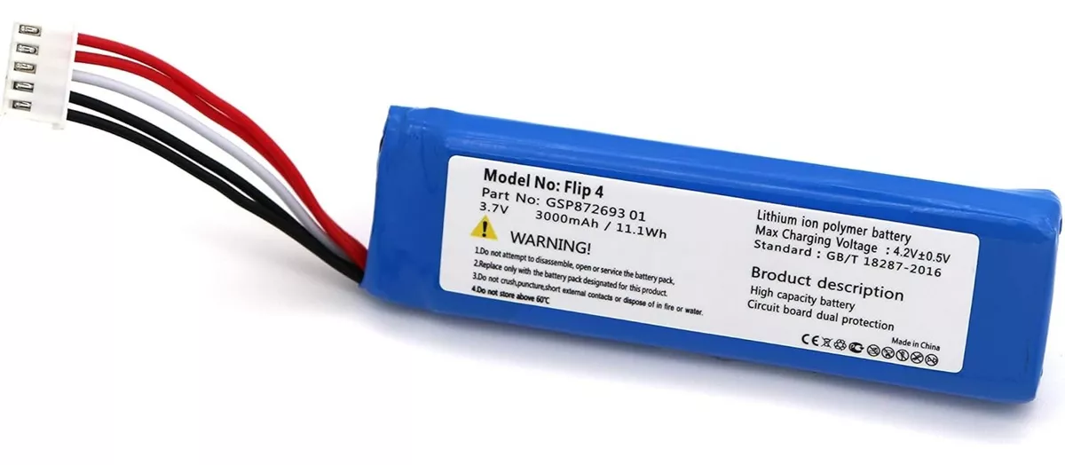 BATERIA REPUESTO PARLANTE JBL FLIP 4 - MUNDO TEC - 2