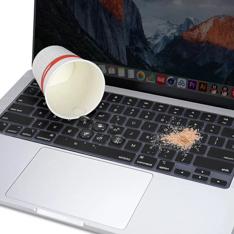PROTECTOR DE TECLADO INGLÉS PARA MACBOOK AIR 15 M2 A2941 - 4