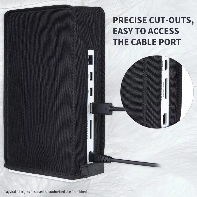 FUNDA PROTECTORA CUBIERTA ANTIPOLVO PARA CONSOLA XBOX SERI S - 3