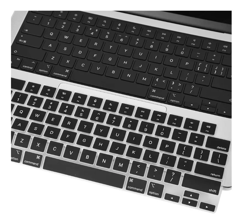 PROTECTOR DE TECLADO INGLÉS PARA MACBOOK AIR 13.6 M2 A2681 - 4