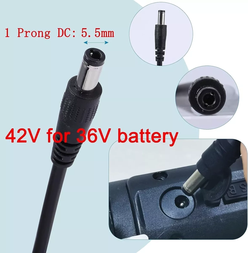 CARGADOR DE BATERIA DE 36V Y 2A, SALIDA DE 42V, 2A NUEVO - 2