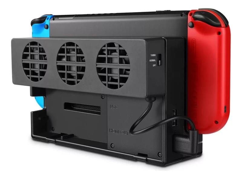 VENTILADOR ENFRIAMIENTO PARA NINTENDO SWITCH / OLED POTENTE - 1