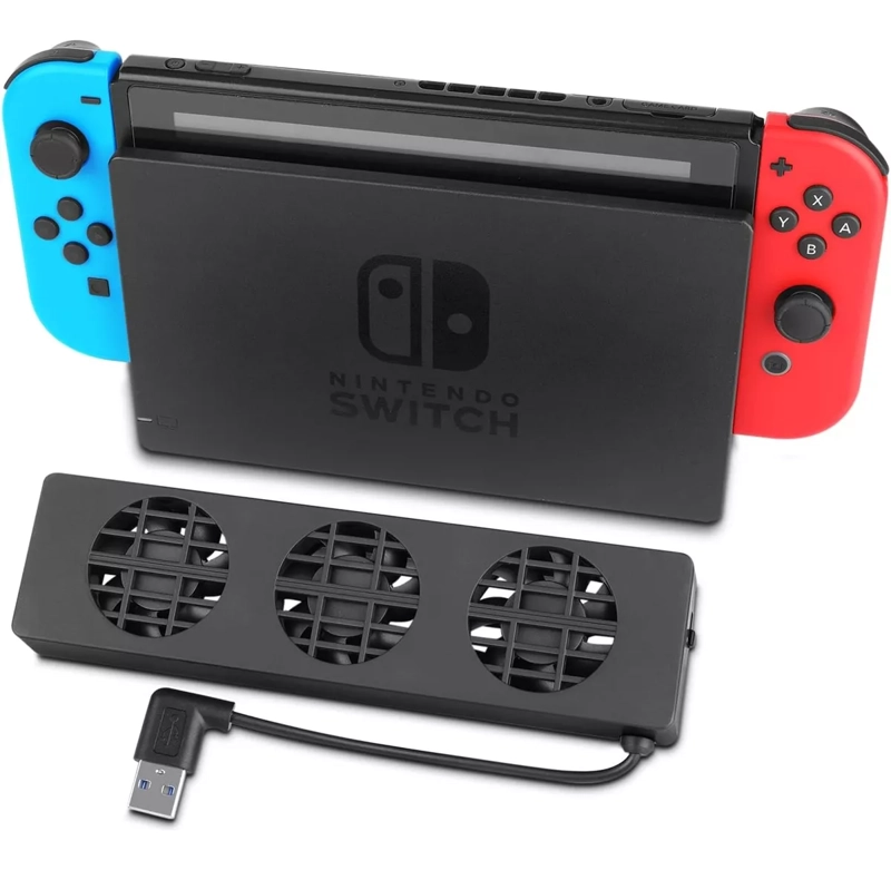 VENTILADOR ENFRIAMIENTO PARA NINTENDO SWITCH / OLED POTENTE - 4