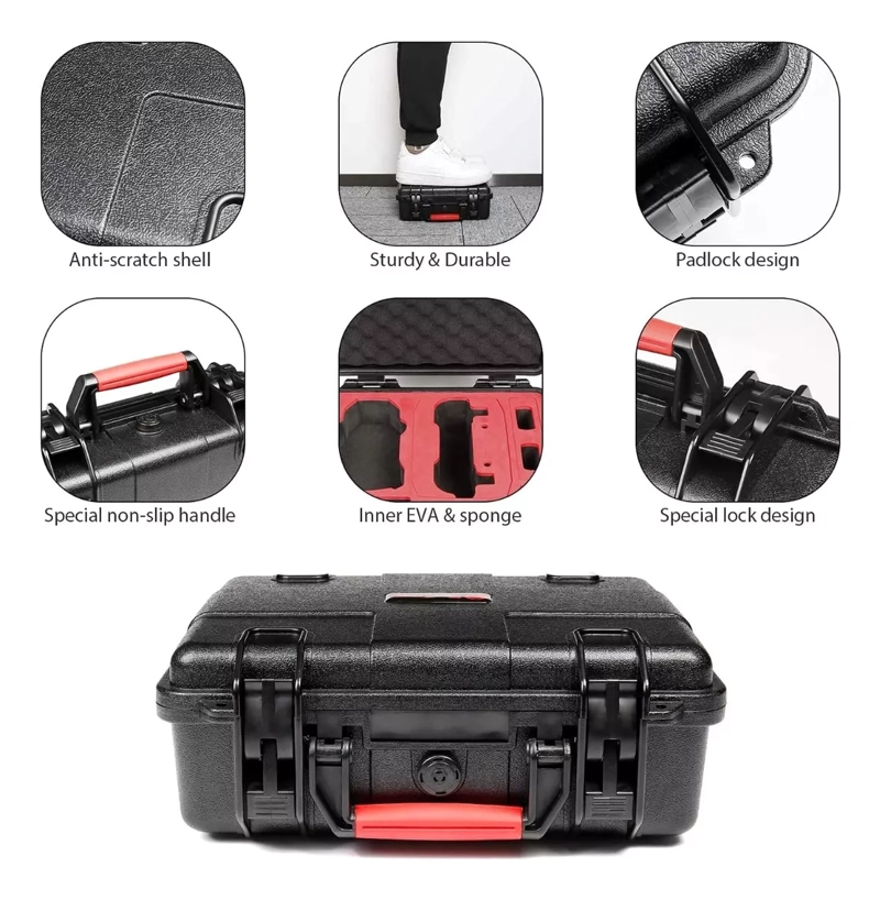 MALETA RIGIDA ANTIGOLPES DRONE DJI MAVIC MINI 1, 2, MINI SE - 3
