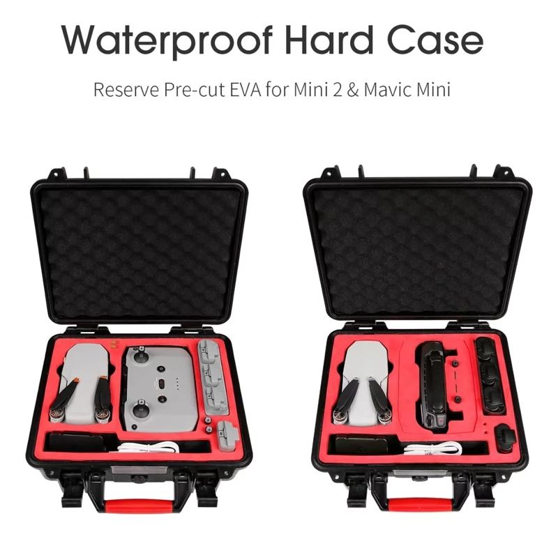 MALETA RIGIDA ANTIGOLPES DRONE DJI MAVIC MINI 1, 2, MINI SE - 4