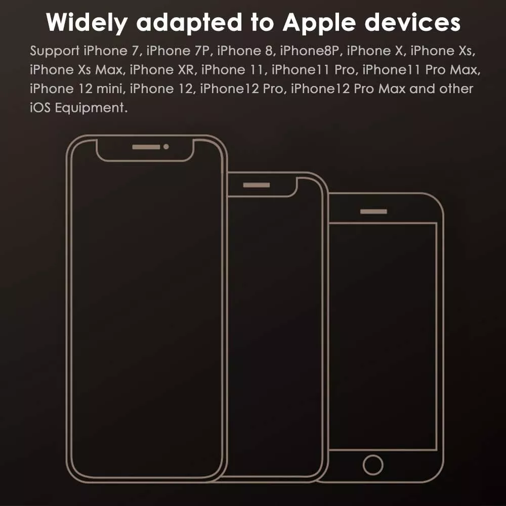 ADAPTADOR LIGHTNING- AUDIOJACK 3.5MM PARA IPHONE 14 13 12MAX - 5