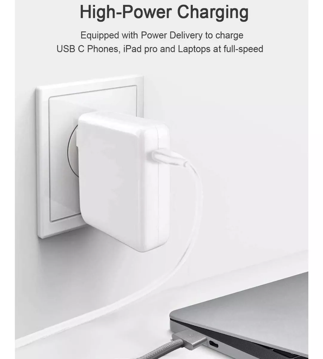 CARGADOR 61W MAGSAFE 3 2MTS PARA MACBOOK PRO 14 A2779 (2023) - 5