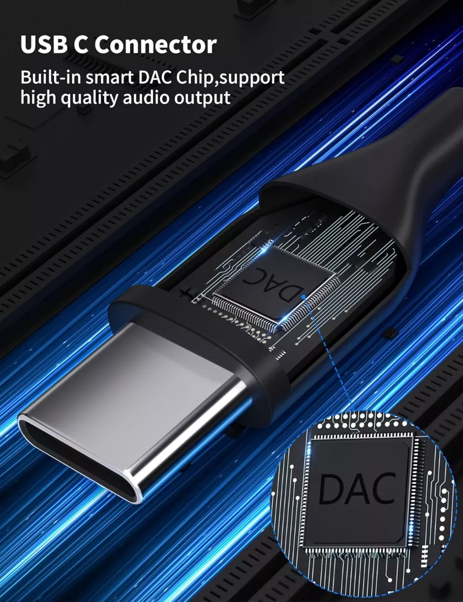 ADAPTADOR TIPO C | JACK AUDIO 3.5 PARA SAMSUNG A53, A54, A73 - 3