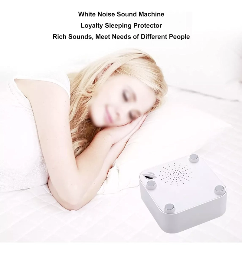 MAQUINA RUIDO BLANCO DE SONIDO DE SUEÑO DORMIR RECARG BEBE - 5