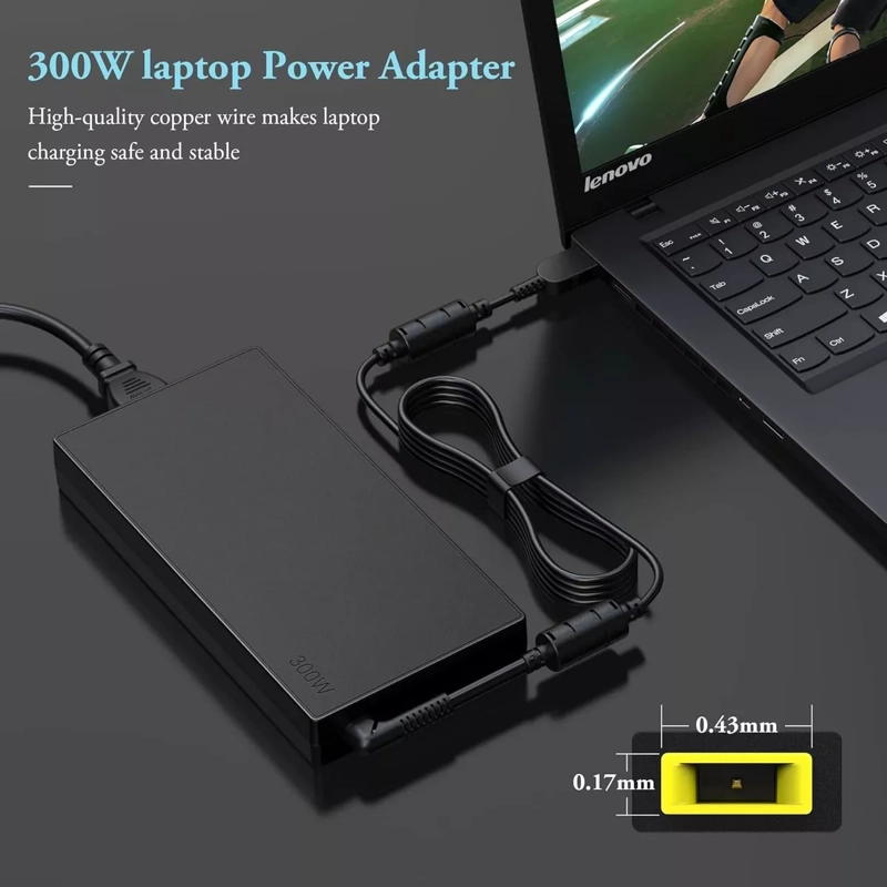 CARGADOR LENOVO LEGION 7 16ACHG6 (300W) SERIES RECTANGULAR - 5