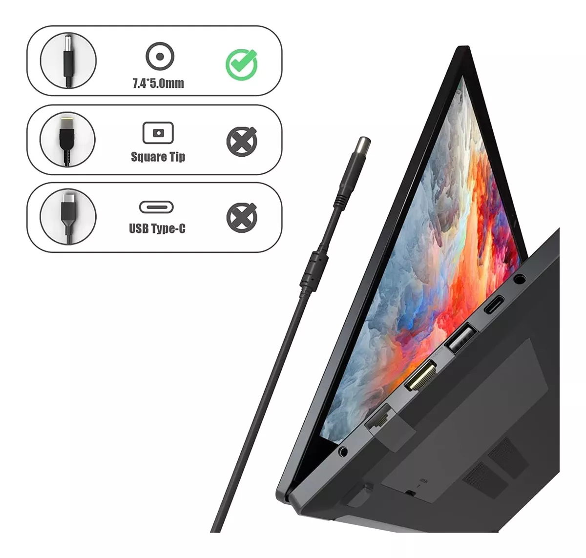 CARGADOR PARA DELL ALIENWARE M15 R3 7.4X5.0MM (240W) - 2