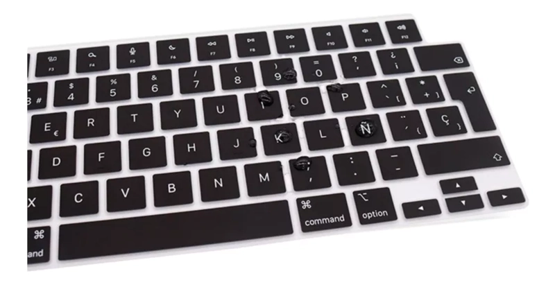PROTECTOR DE TECLADO ESPAÑOL PARA MACBOOK AIR 13.6 M2 A2681 - 2