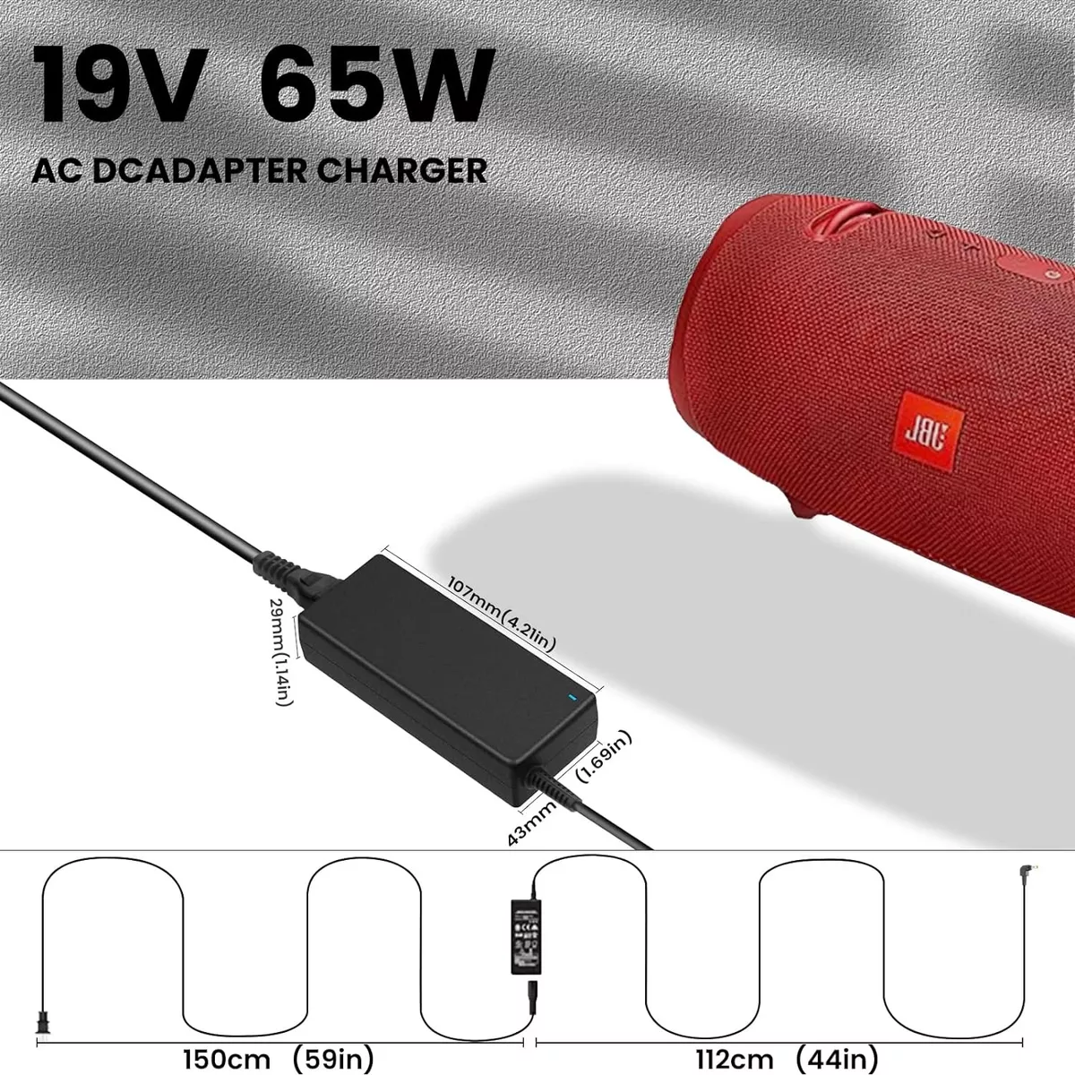 CARGADOR PARA PARLANTE JBL EXTREME 1 2 3 SERIES NUEVO - 4