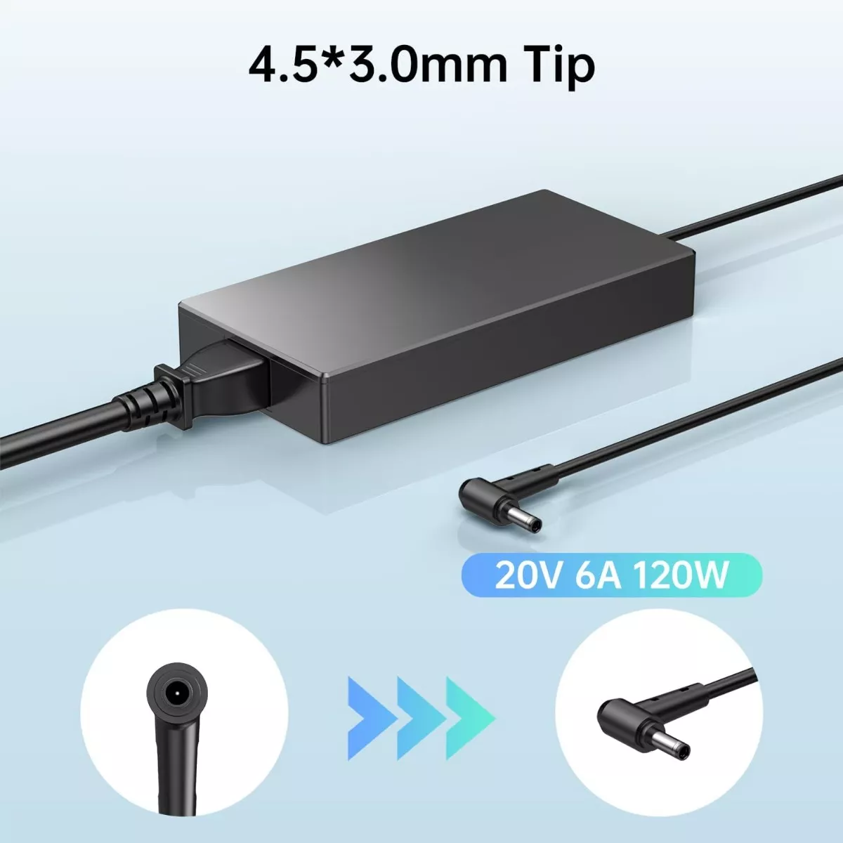 CARGADOR PARA NOTEBOOK ASUS VIVOBOOK X571GD (120W) 4.5*3.0M - 2
