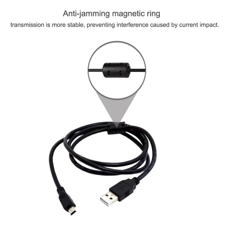 CABLE CARGA MINI USB PARA GOPRO HERO 4 3 2 1 RESISTENTE - 5