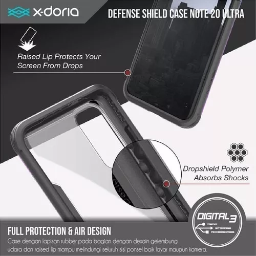 CARCASA SAMSUNG M NOTE 20 ULTRA PREMIUM DEFENSE SHIELD + LÁMINA UV - 5