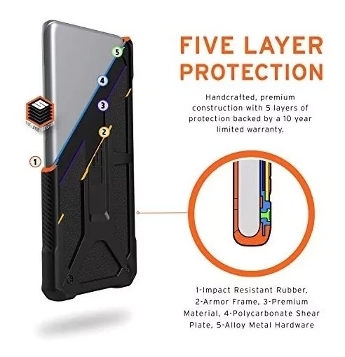 CARCASA IPHONE 13 PRO UAG MONARCH PREMIUM + LÁMINA - 4