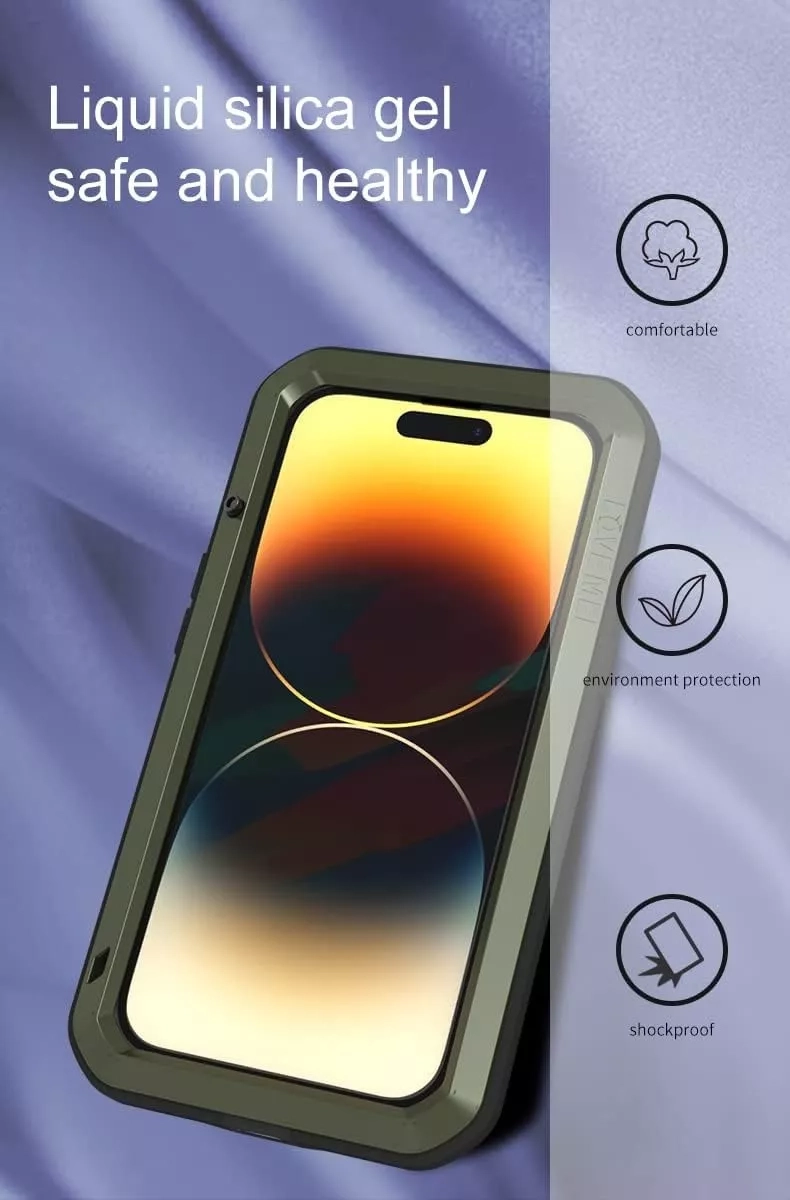 CARCASA IPHONE 14 PRO LOVE MEI BLINDADA ARMADURA - 4