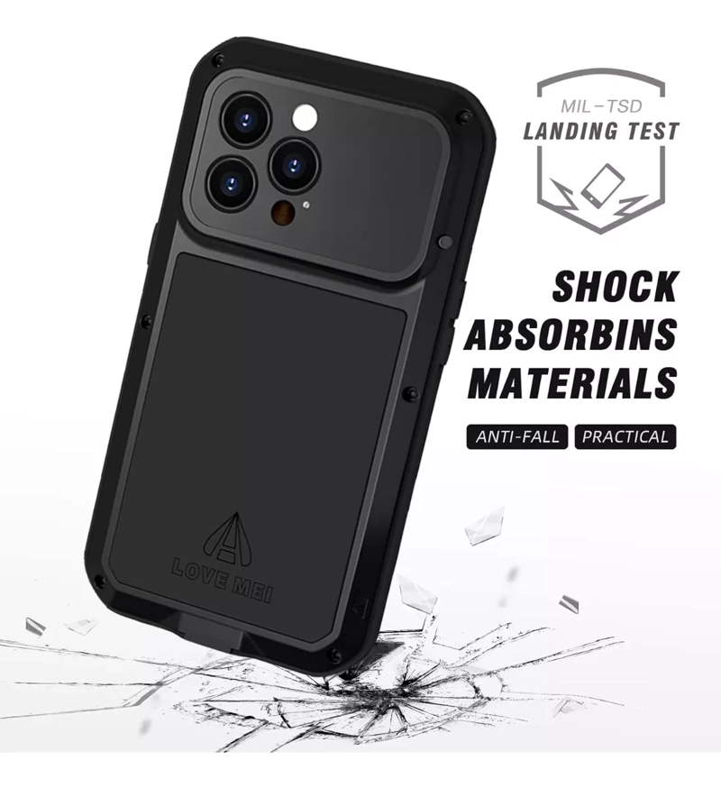 CARCASA IPHONE 14 PRO MAX LOVE MEI BLINDADA ARMADURA - 4