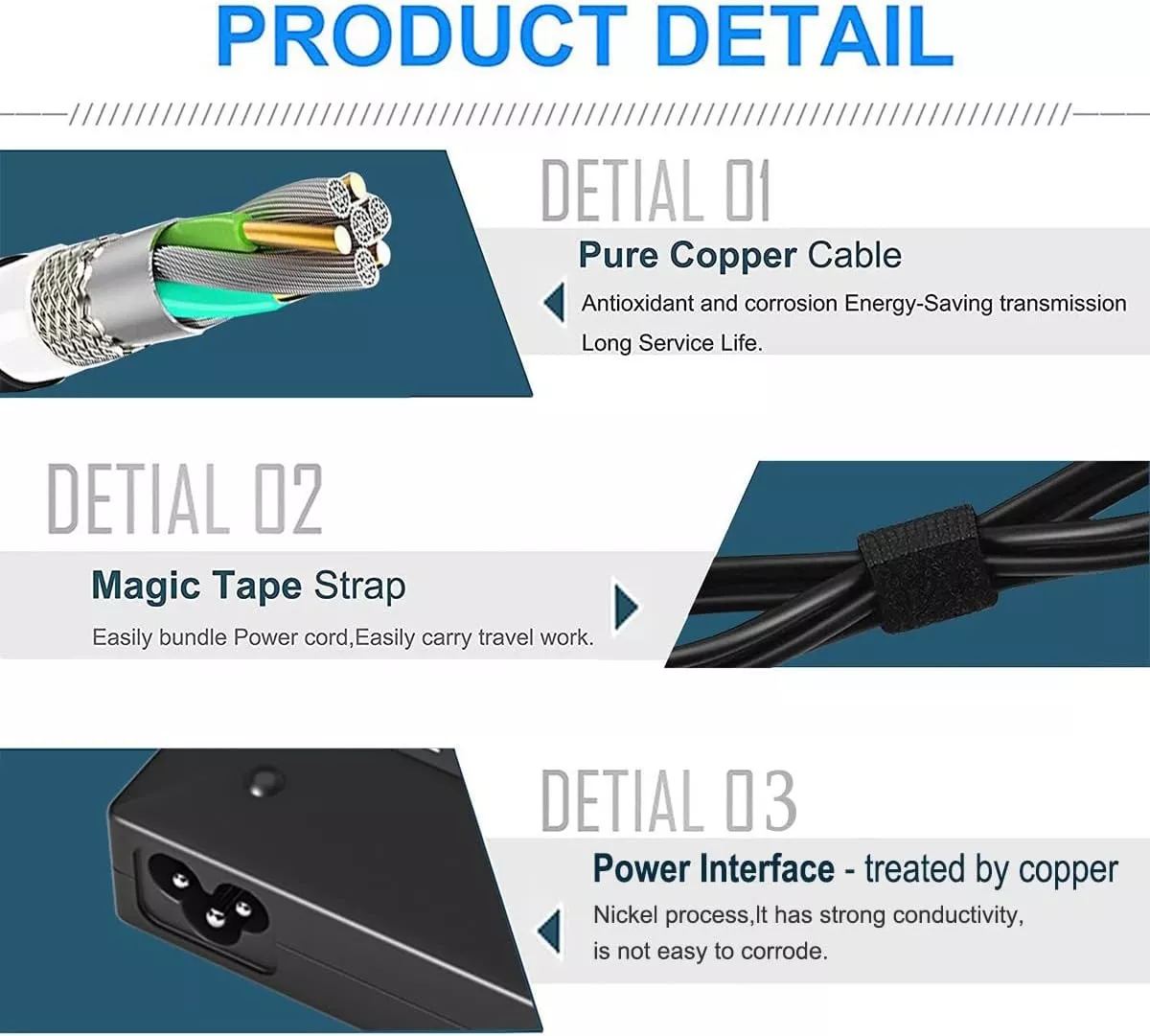 CARGADOR PARA NOTEBOOK HP ENVY 15-J106LA (120W) SERIES - 4
