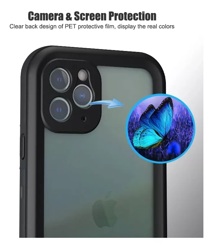 CARCASA IPHONE 11 PRO 360 BLINDADA SUMERGIBLE OUTDOOR AGUA - 2