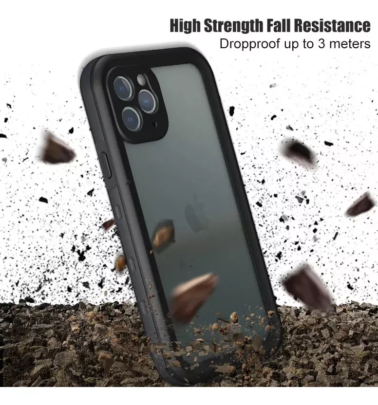 CARCASA IPHONE 11 PRO 360 BLINDADA SUMERGIBLE OUTDOOR AGUA - 4