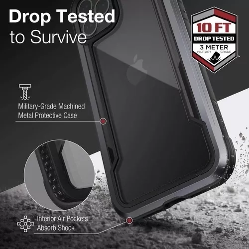 CARCASA IPHONE 12 MINI PREMIUM + LÁMINA DEFENSE SHIELD - 5