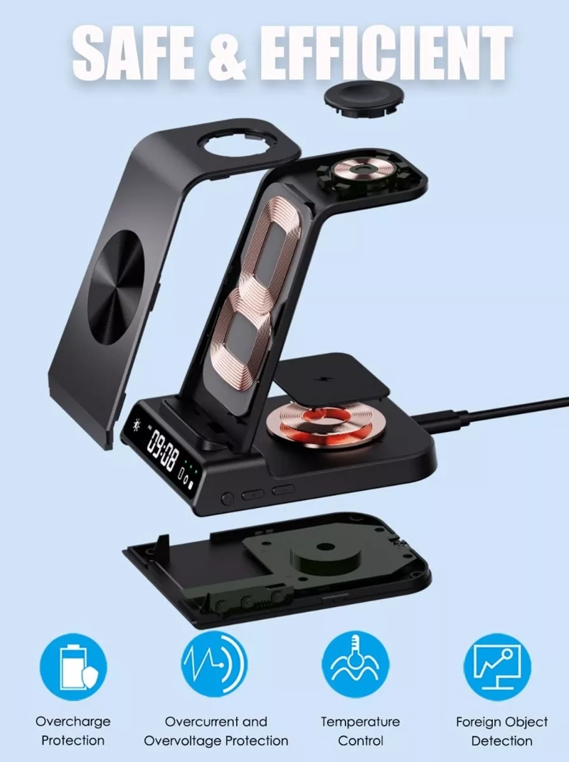 BASE STAND 4EN1 CARGA RÁPIDA SAMSUNG FOLD FLIP 1 2 3 4 5 - 3