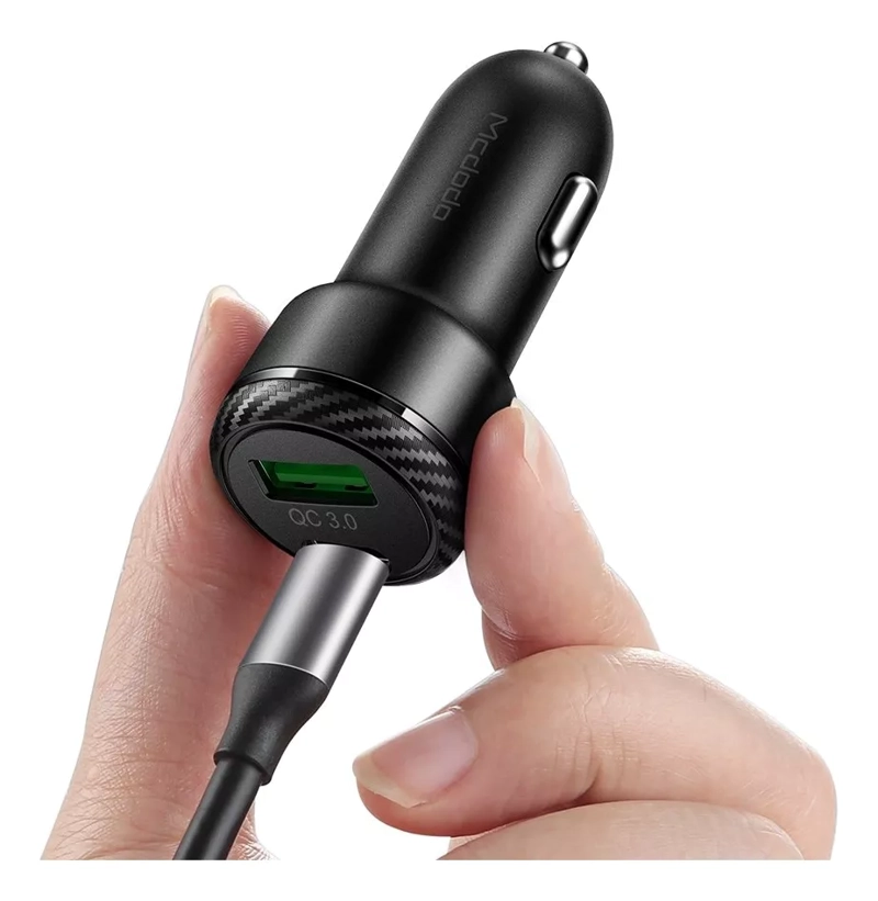 CARGADOR AUTO TURBO 38W + CABLE PARA SAMSUNG S20 S21 S22 S23 - 3
